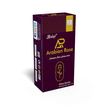 Balaji Arabian Rose Thick Dhoop Sticks