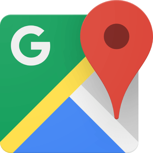 Google Maps logo icon representing navigation and location services