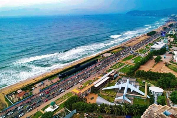 Cityscape of Visakhapatnam in Andhra Pradesh
